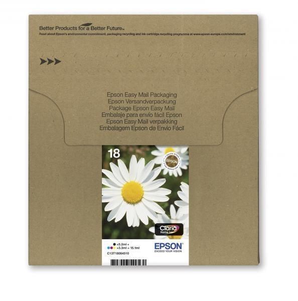18 Easy Mail Packaging - 4er-Pack - schwarz, gelb,