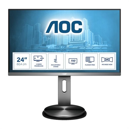 AOC 90 Series I2490PXQU/BT, 60,5 cm (23.8 Zoll), 1920 x 1080 Pixel
