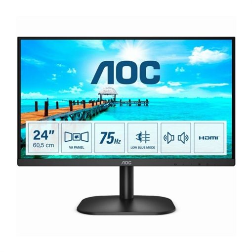AOC B2 24B2XDAM, 60,5 cm (23.8 Zoll), 1920 x 1080 Pixel, Full HD