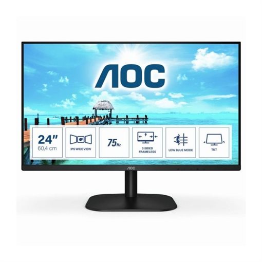 AOC B2 24B2XH/EU, 60,5 cm (23.8 Zoll), 1920 x 1080 Pixel, Full HD