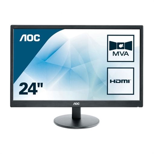 AOC M2470SWH, 61 cm (24 Zoll), 1920 x 1080 Pixel, Full HD, LED, 5 ms