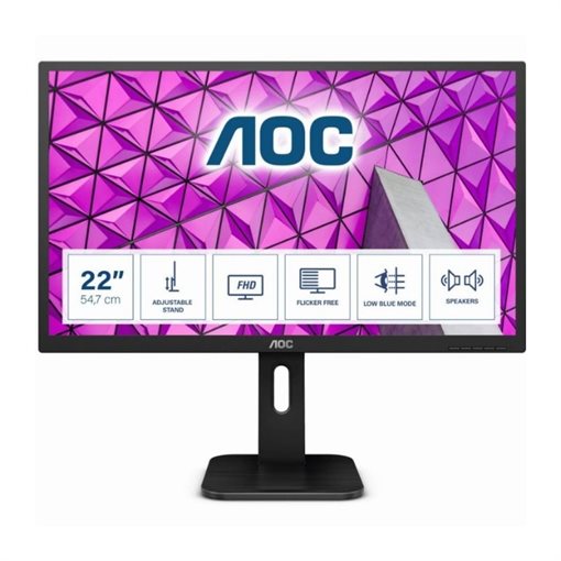 AOC P1 22P1D, 54,6 cm (21.5 Zoll), 1920 x 1080 Pixel, Full HD, LED