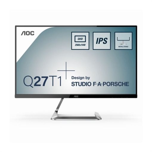 AOC Q27T1, 68,6 cm (27 Zoll), 2560 x 1440 Pixel, Quad HD, LED, 5 ms