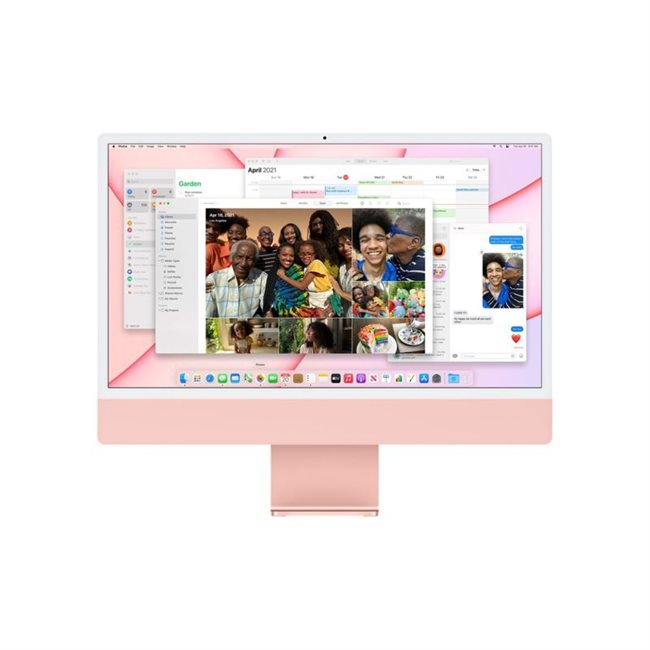 Apple iMac 61cm 24Zoll M1 7-Core 256GB pink Apple iMac 61cm 24Zoll M1 7-Core 256GB pink