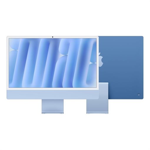 Apple iMac M4 512GB SSD 24GB Apple M4 10-core macOS AiO Blau