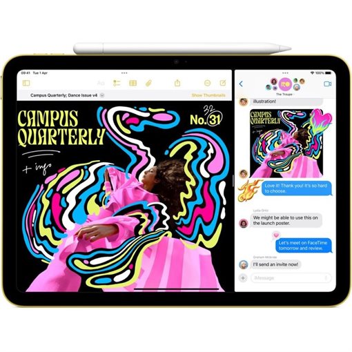 Apple iPad A16 MD7F4TY/A 27,9cm 11Zoll 128GB Silber LTE