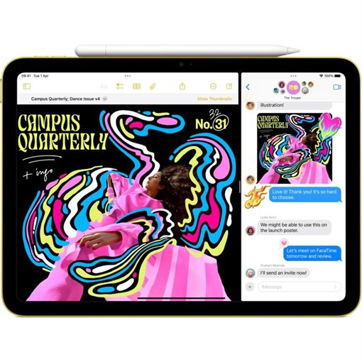 Apple iPad A16 MD7H4TY/A 27,9cm 11Zoll 128GB Gelb LTE