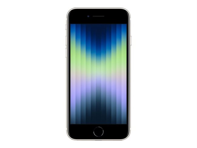 Apple iPhone SE 128GB Starlight 11,9cm 4,7Zoll 5G Dual-SIM 3.Gen Apple iPhone SE 128GB Starlight 11,9cm 4,7Zoll 5G Dual-SIM 3.Gen