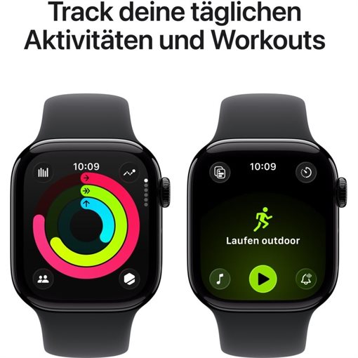 Apple Watch Series 11 Jet Black Alu Band:Schwarz Gr, M/L 64GB 46mm LTE GPS Apple Watch Series 11 Jet Black Alu Band:Schwarz Gr, M/L 64GB 46mm LTE GPS