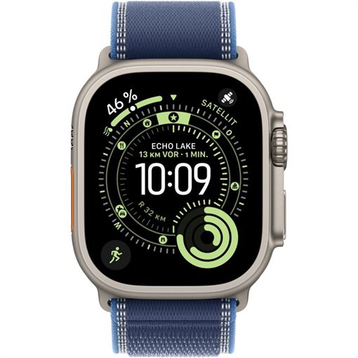 Apple Watch Ultra 3 Natürliches Titan Band:Blue/blue Gr, S/M 64GB 49mm Apple Watch Ultra 3 Natürliches Titan Band:Blue/blue Gr, S/M 64GB 49mm