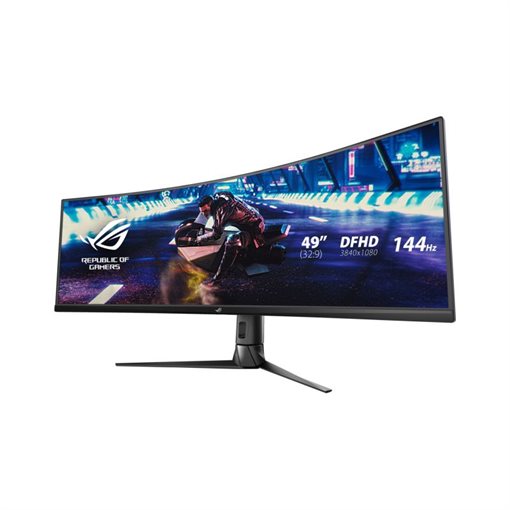 ASUS ROG Strix XG49VQ gebogen 124,46cm 49Zoll 3840x1080 DFHD @144Hz Schwarz