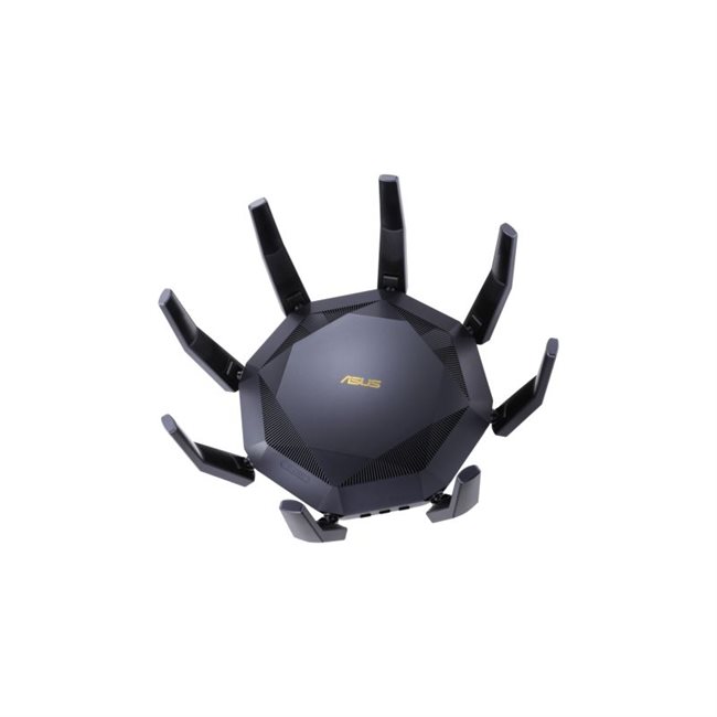 ASUS RT-AX89X Wireless Router 8-Port-Switch 10 GigE WAN-Ports: 2 ASUS RT-AX89X Wireless Router 8-Port-Switch 10 GigE WAN-Ports: 2