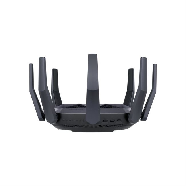 ASUS RT-AX89X Wireless Router 8-Port-Switch 10 GigE WAN-Ports: 2 ASUS RT-AX89X Wireless Router 8-Port-Switch 10 GigE WAN-Ports: 2