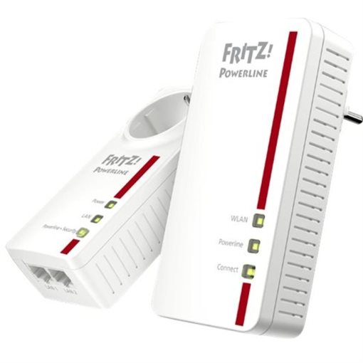 AVM FRITZ!Powerline 1260E WLAN Set Powerline Adapterkit WiFi 5