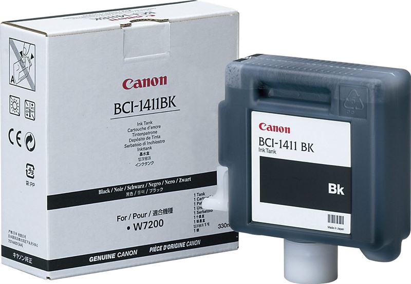 BCI-1411BK - Tintenpatrone schwarz für Canon W7200 BCI-1411BK - Tintenpatrone schwarz für Canon W7200