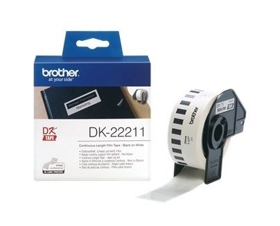 Brother Original - Etikettenrolle weiß 2,9cm x 15, Brother Original - Etikettenrolle weiß 2,9cm x 15,