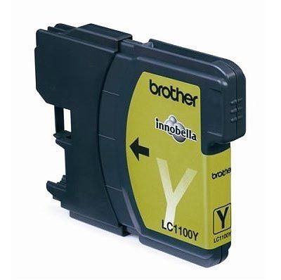 Brother Tinte gelb für MFC-5490CN/5890CN, LC1100Y