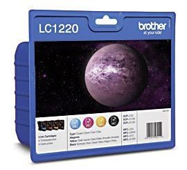 Brother Tinte Valuepack CMYBK, LC1220VALBPDR