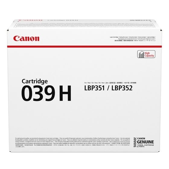Canon Original - Toner schwarz 039H -  0288C001