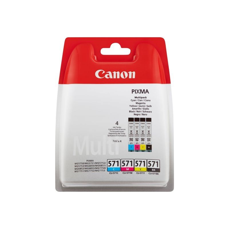 Canon Original - Value Pack CMYBK CLI-571 Canon Original - Value Pack CMYBK CLI-571