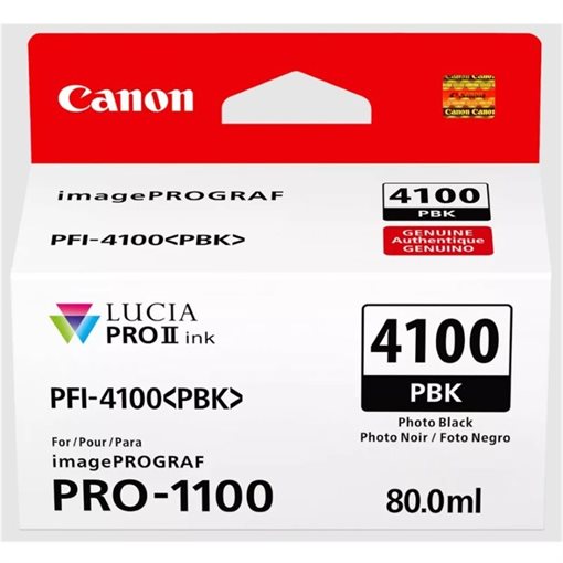 Canon Original Tinte foto schwarz PFI-4100 PBK - 6777C001
