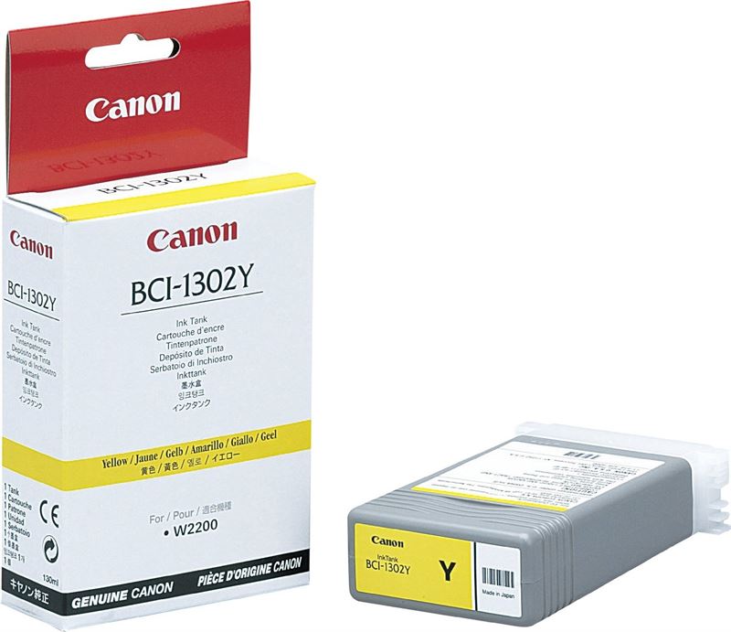 Canon Tintenpatrone gelb für W2200 Canon Tintenpatrone gelb für W2200