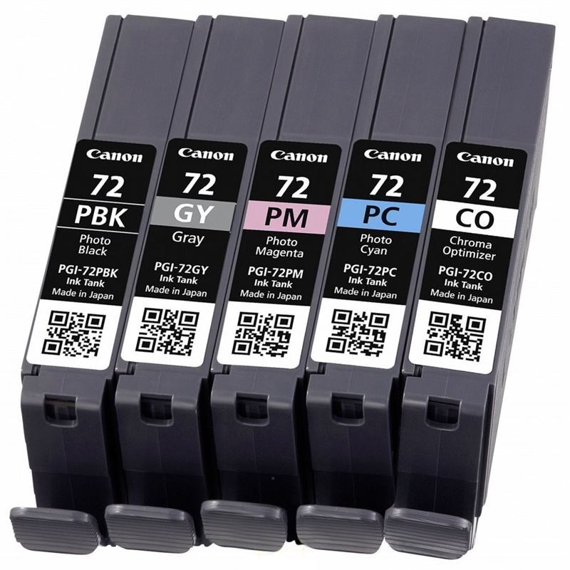 Canon Tintenset schwarz + farbig PGI-72PACK2