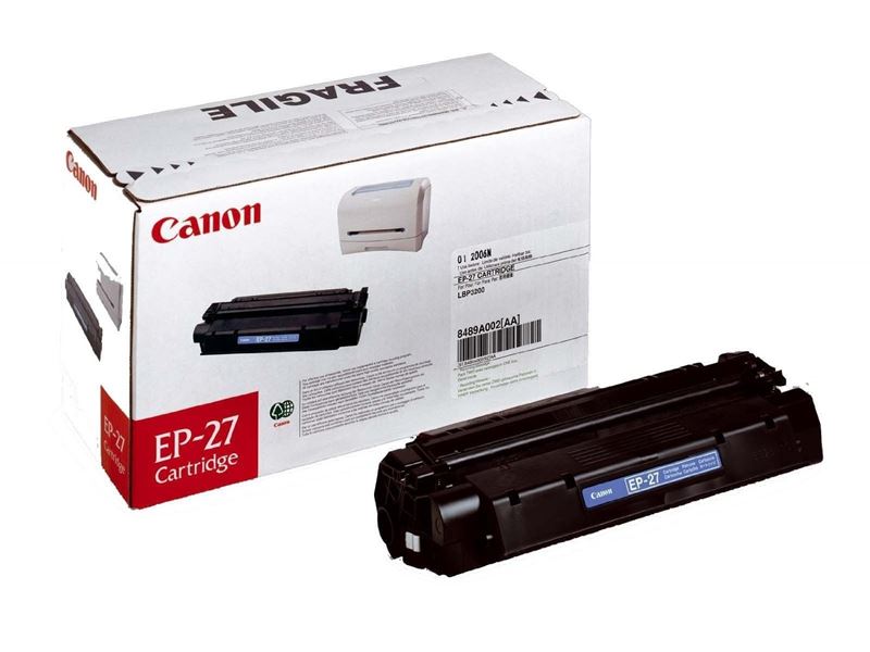 Canon Toner schwarz, EP-27, 8489A002 Canon Toner schwarz, EP-27, 8489A002