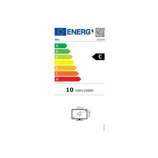 Dell E Series E2221HN, 54,6 cm (21.5 Zoll), 1920 x 1080 Pixel,