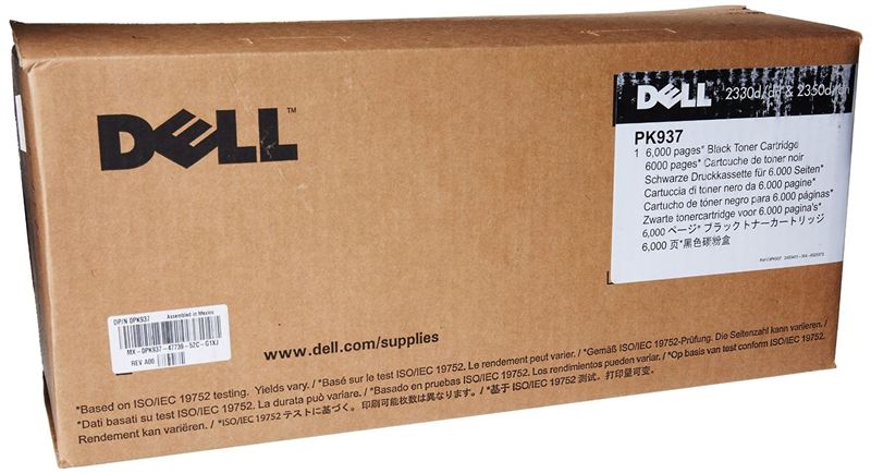 Dell Toner HC schwarz - PK937 / 593-10334 Dell Toner HC schwarz - PK937 / 593-10334