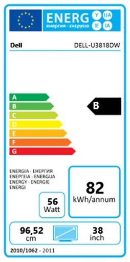 Dell UltraSharp U3818DW, 95,2 cm (37.5 Zoll), 3840 x 1600 Pixel