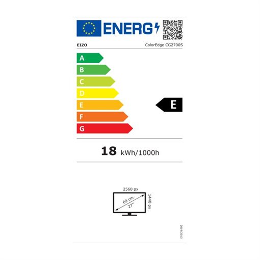 EIZO ColorEdge CG2700S LED 68,5cm 27Zoll 2560x1440 WQHD