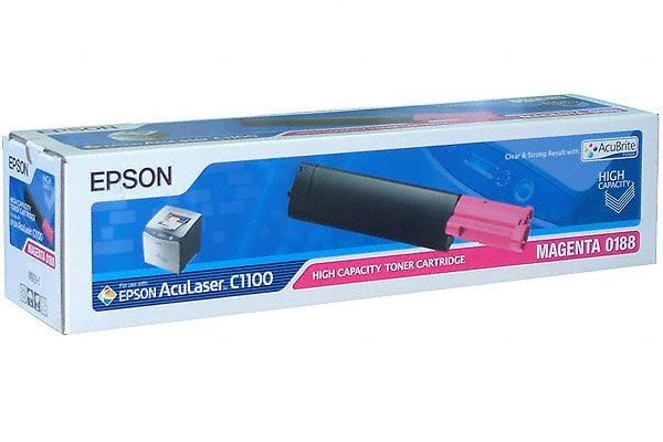 EPSON AcuBrite Toner für AcuLaser C1100/N, magenta EPSON AcuBrite Toner für AcuLaser C1100/N, magenta
