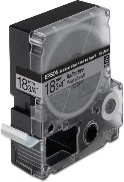 Epson Etikettenkassette mit reflektierendem Band - Epson Etikettenkassette mit reflektierendem Band -