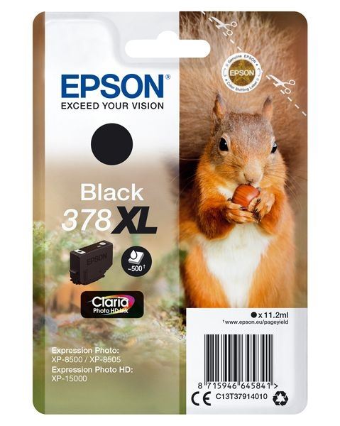 Epson Original - HC Tinte schwarz - C13T37914010 Epson Original - HC Tinte schwarz - C13T37914010