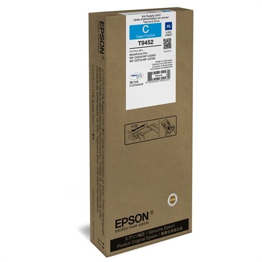 Epson Original - HC Tinte cyan -  C13T945240