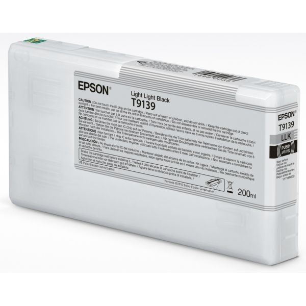 Epson Original Tinte light light schwarz T9139 - C13T913900 Epson Original Tinte light light schwarz T9139 - C13T913900