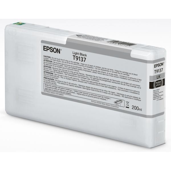 Epson Original Tinte light schwarz T9137 - C13T913700 Epson Original Tinte light schwarz T9137 - C13T913700