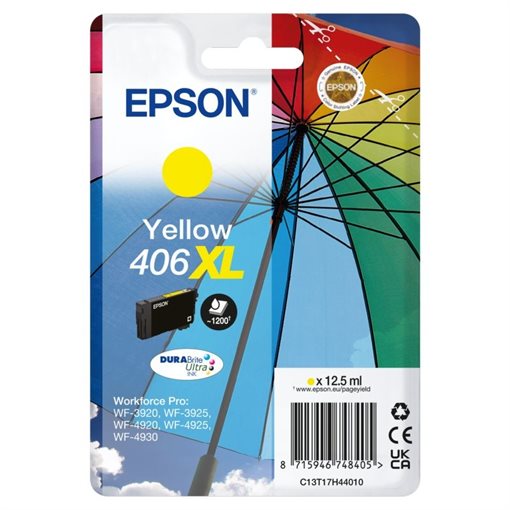 Epson Original XL Tinte gelb 406XL Umbrella - C13T17H44010