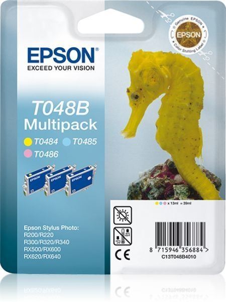 Epson T048 Multipack - 3 x 13 ml