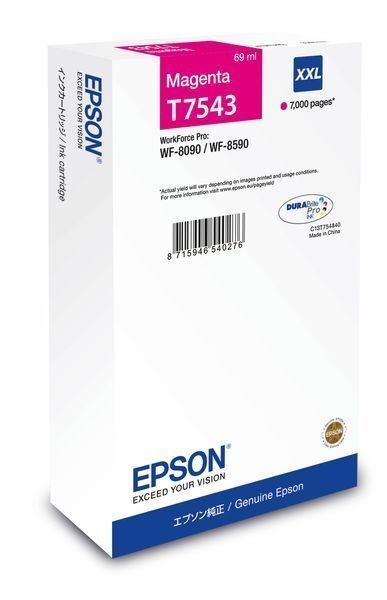 Epson Tintenpatrone magenta XXL - C13T754340 Epson Tintenpatrone magenta XXL - C13T754340