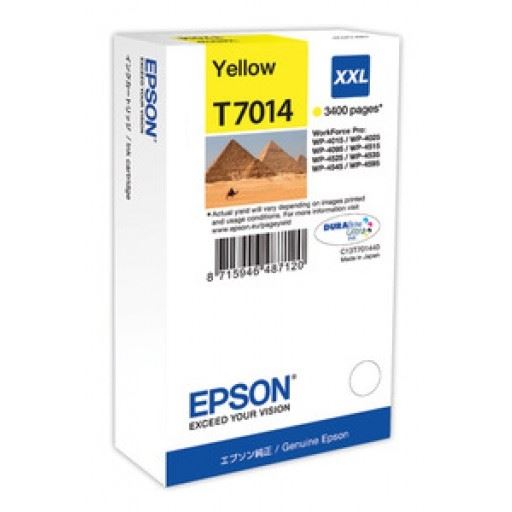 EPSON Tintenpatrone XXL Yellow 3.4k EPSON Tintenpatrone XXL Yellow 3.4k
