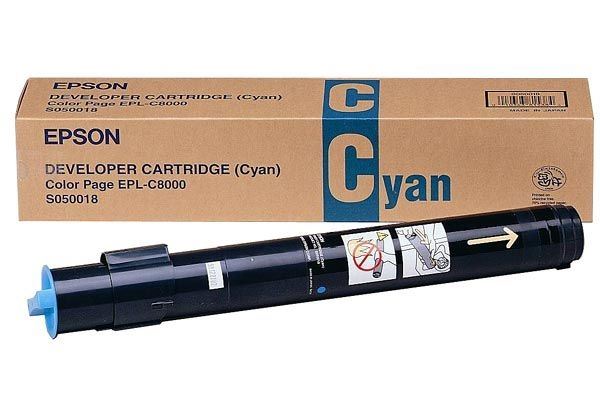EPSON Toner cyan für EPSON EPL-C8000 -C13S050018- EPSON Toner cyan für EPSON EPL-C8000 -C13S050018-