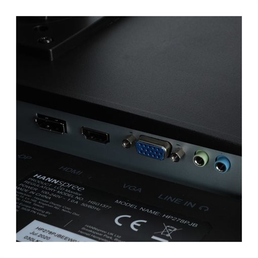 Hannspree HP278PJB, 68,6 cm (27 Zoll), 1920 x 1080 Pixel, Full HD,
