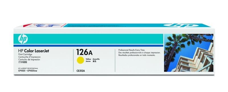 HP 126A original Toner gelb - CE312A HP 126A original Toner gelb - CE312A