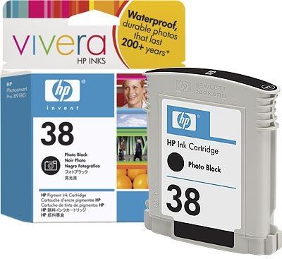 HP 38 original Tinte schwarz - C9413A HP 38 original Tinte schwarz - C9413A