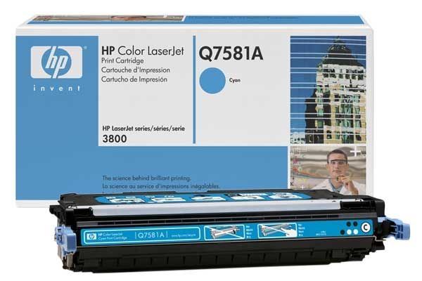 HP 503A original Toner cyan - Q7581A HP 503A original Toner cyan - Q7581A