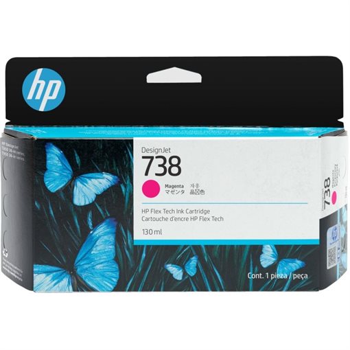HP 738 Original Tinte magenta - 498N6A HP 738 Original Tinte magenta - 498N6A