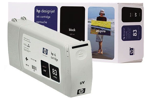 HP 83 original Tinte schwarz - C4940A