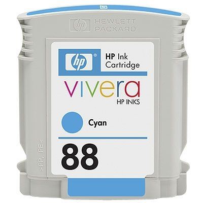 HP 88 original Tinte cyan - C9386AE HP 88 original Tinte cyan - C9386AE